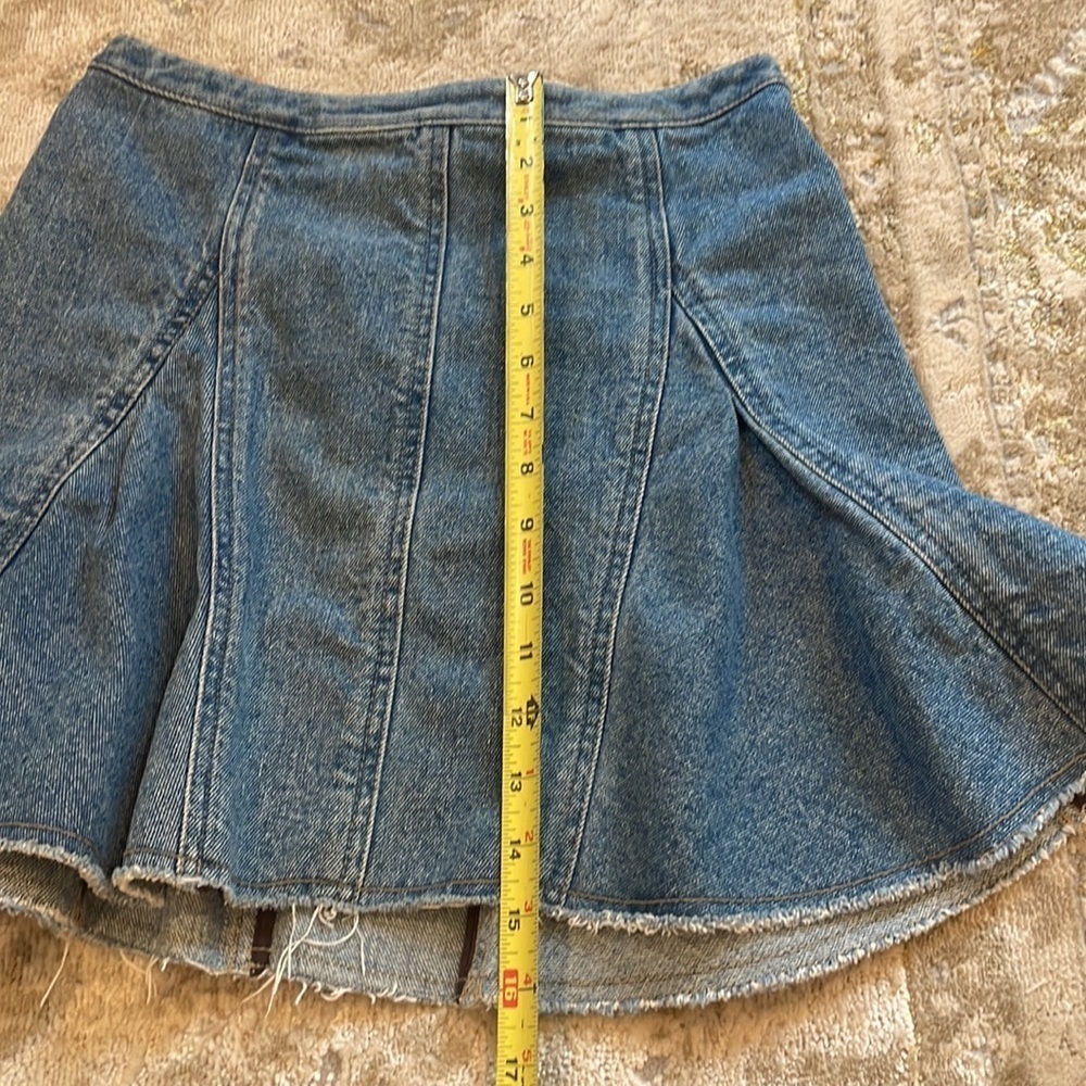 3.1 Phillip Lim Denim Mini Skirt - Picture 9 of 11